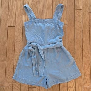 Gap Light Bleached Tencel Romper